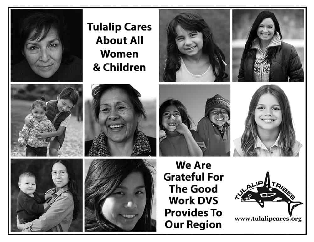 tulalip cares poster and collage